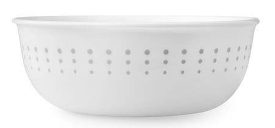 Bayside Dots Soup/Cereal Bowl by Corning Corelle-1