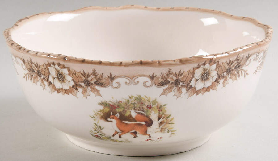 Woodland 10" Round Serving Bowl by Cracker Barrel-1