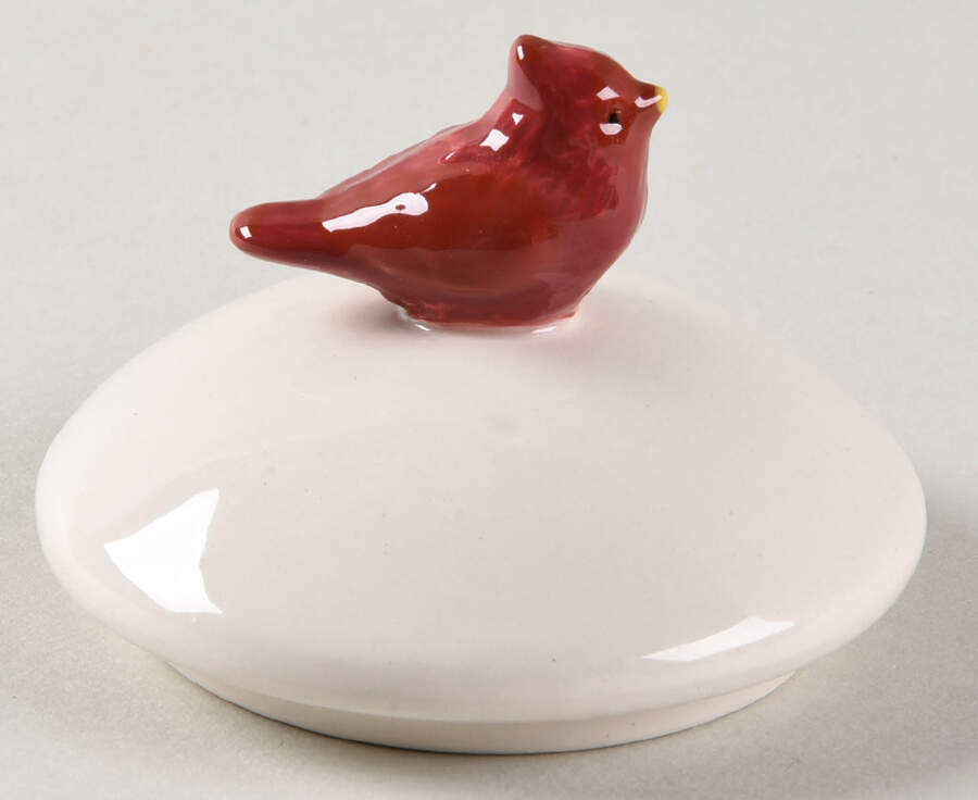 Woodland Lid for Sugar Bowl by Cracker Barrel-1