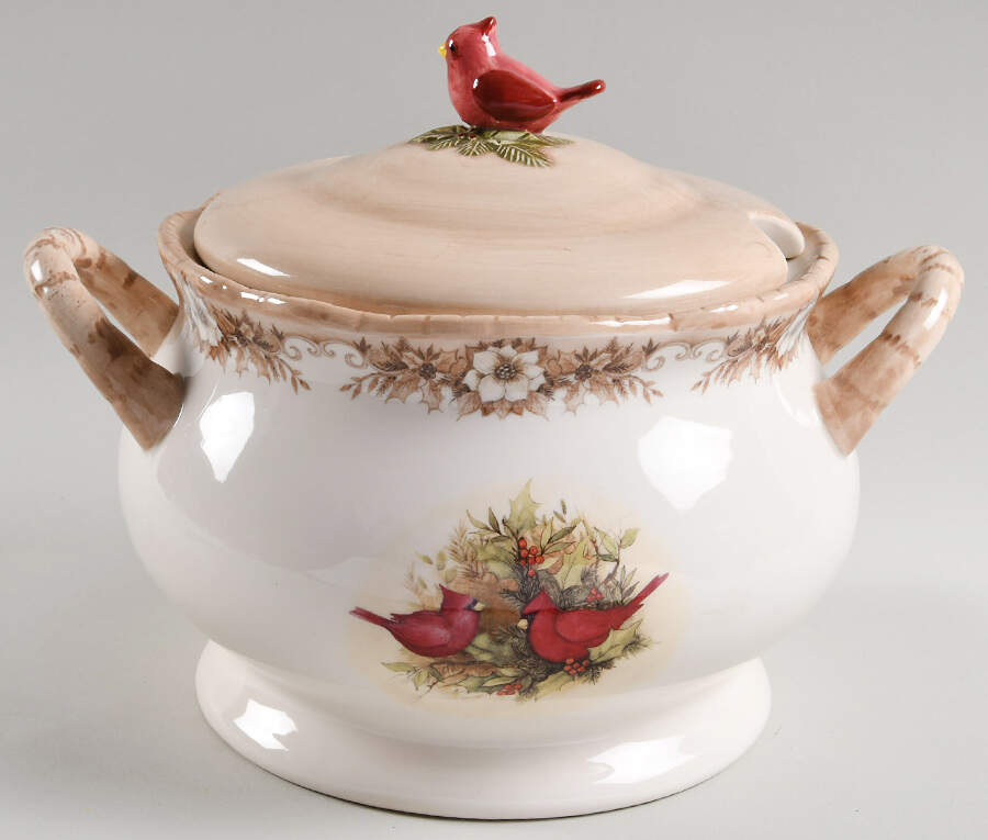 Woodland Tureen &  Lid by Cracker Barrel-1