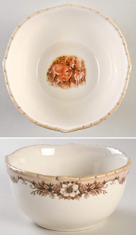 Woodland Soup/Cereal Bowl by Cracker Barrel-1