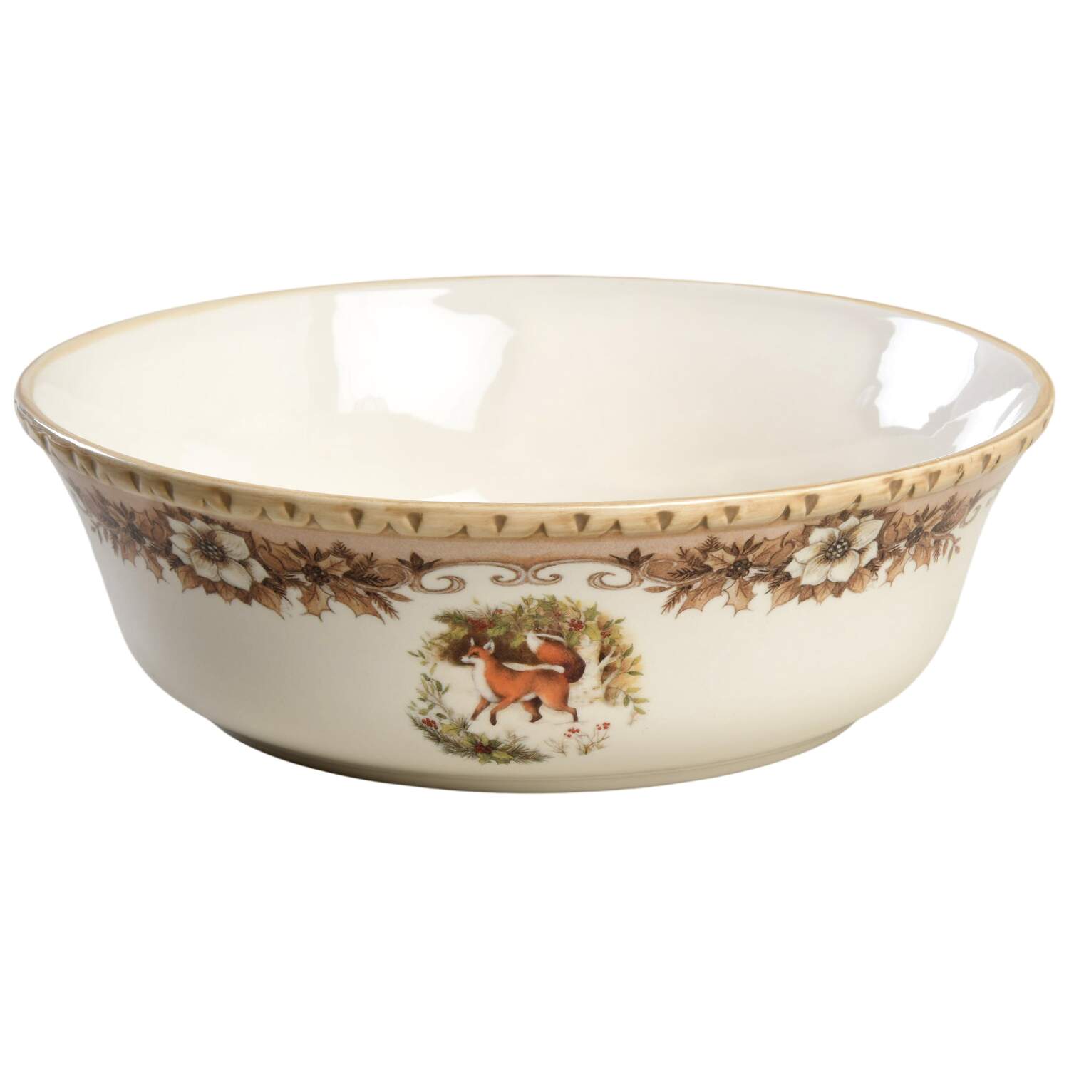 Woodland Round Covered Baker No Lid by Cracker Barrel-1