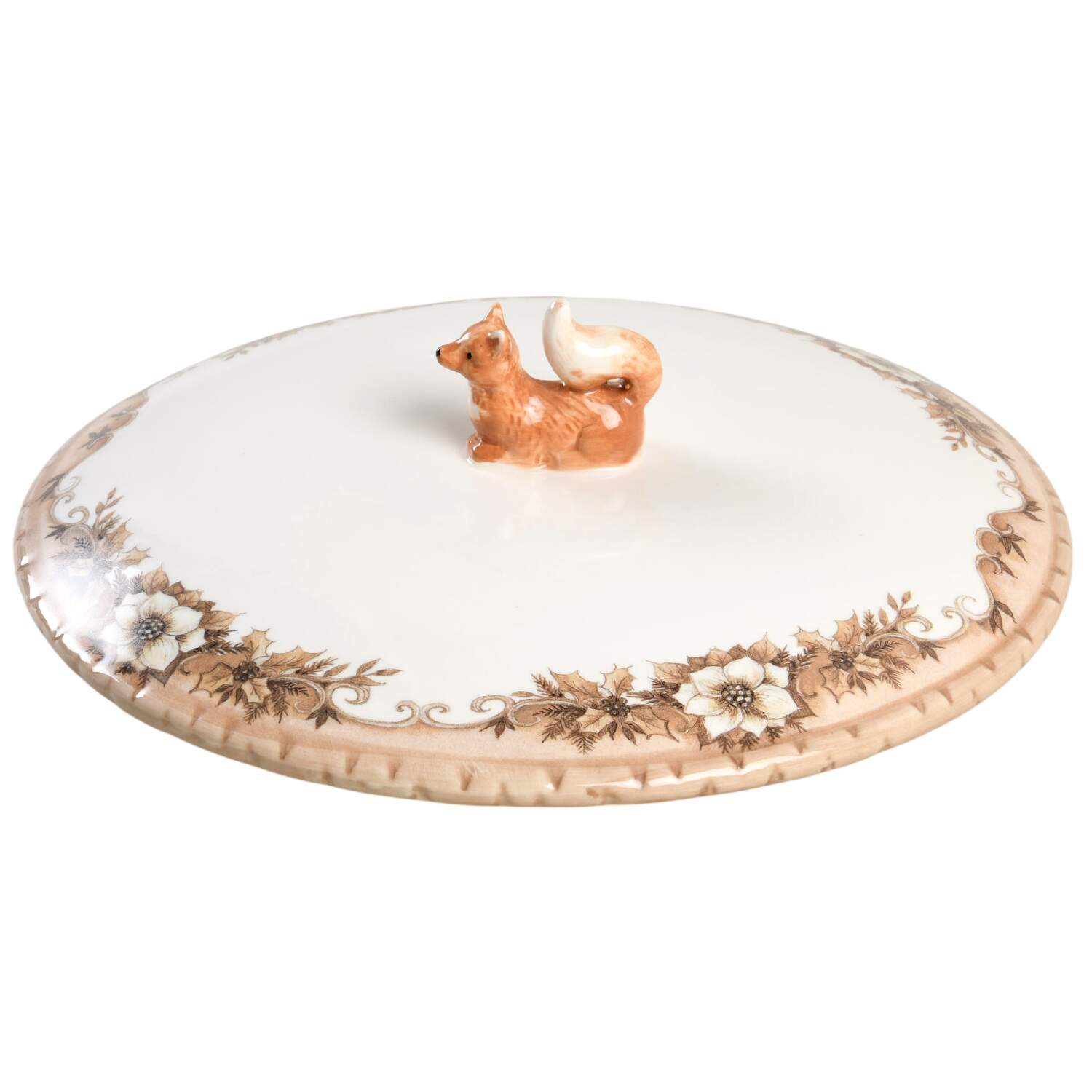 Woodland Lid for Round Covered Baker by Cracker Barrel-1