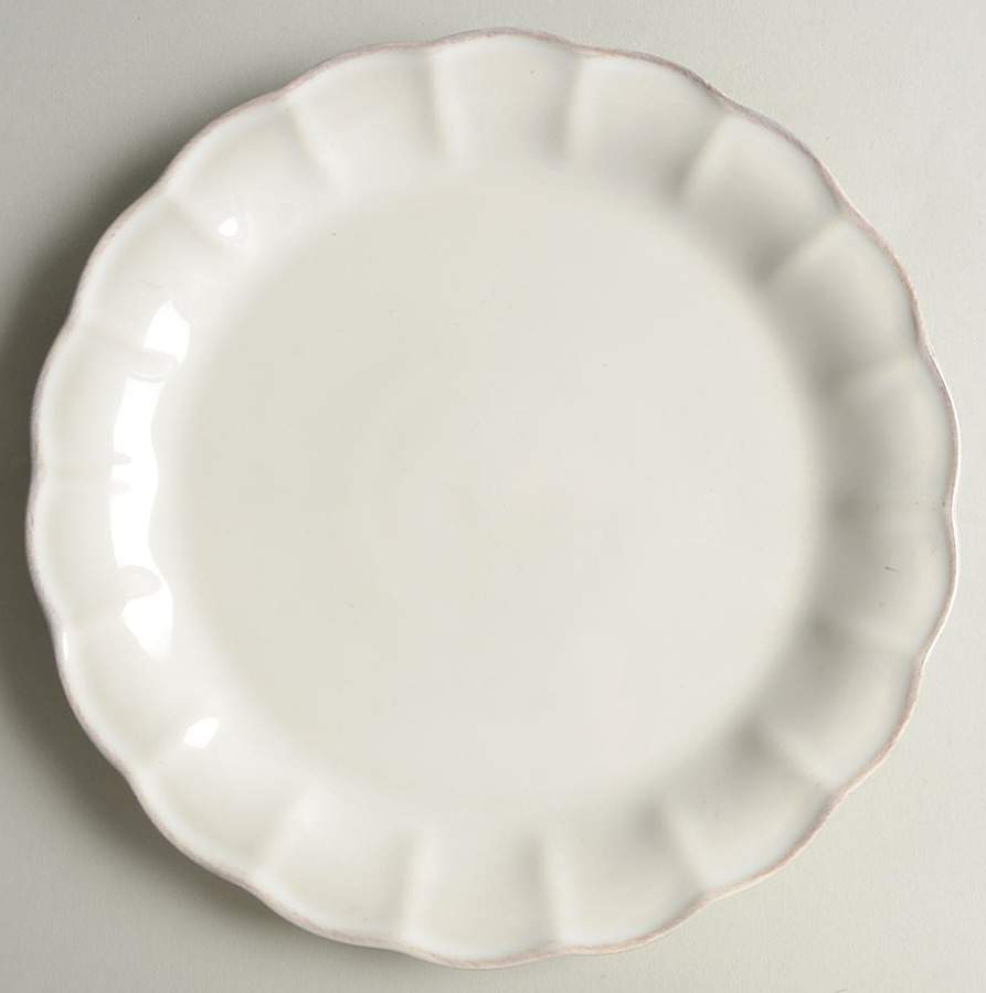 Autumn Waves White Salad Plate by Casafina-1