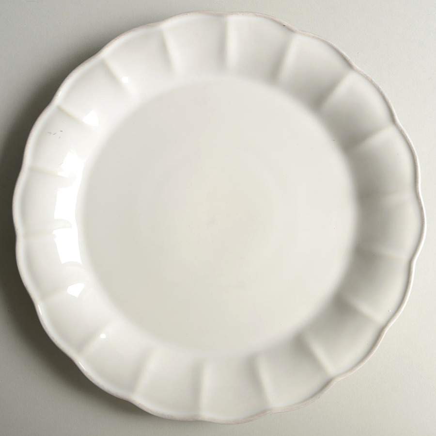 Autumn Waves White Dinner Plate by Casafina-1