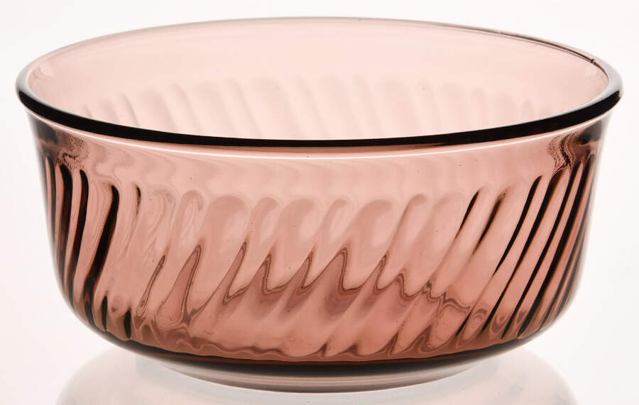 Cranberry Swirl Soup/Cereal Bowl by Corning Corelle-1