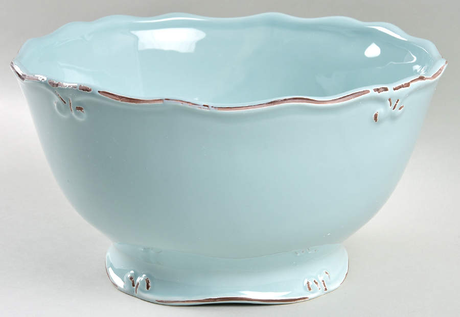 Vintage Blue 10" Round Serving Bowl by Certified International-1