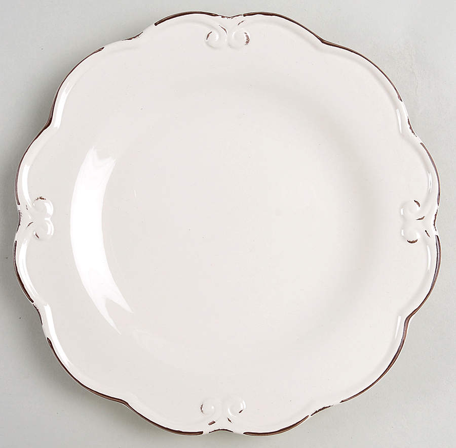 Vintage Cream Salad Plate by Certified International-1