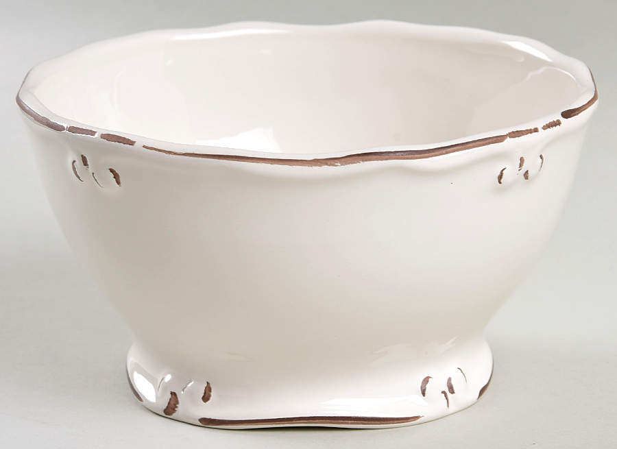 Vintage Cream Individual Ice Cream Dish by Certified International-1