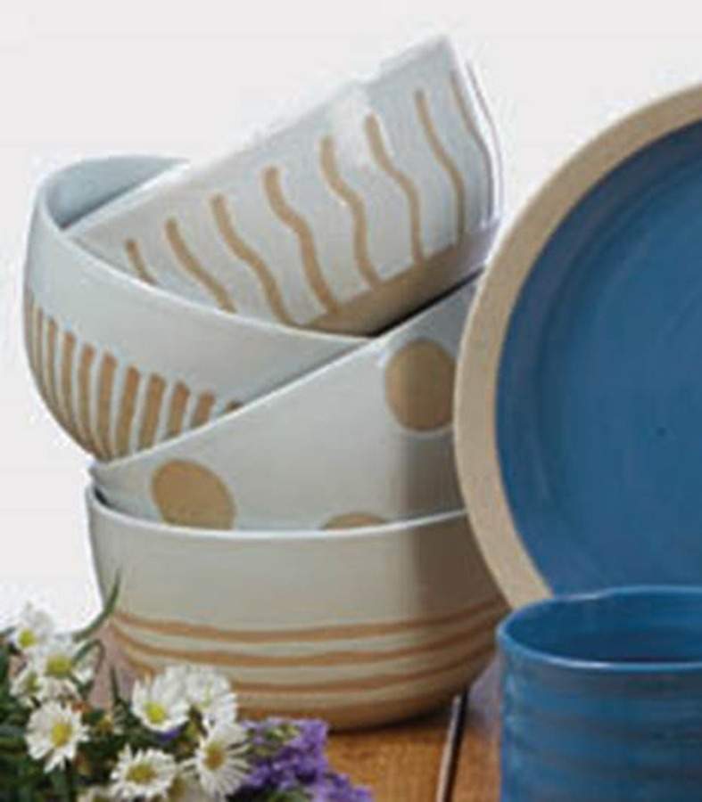 Artisan Graphic Individual Ice Cream Dish by Certified International-1