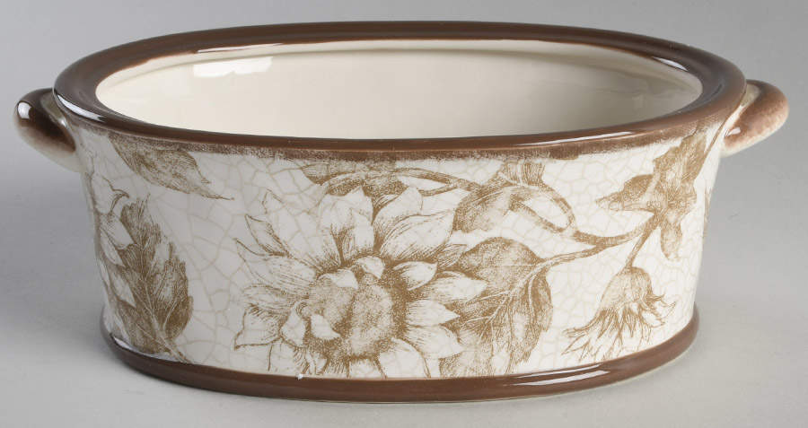 Toile Rooster Figural Serving Bowl No Lid by Certified International-1