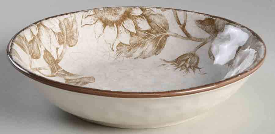 Toile Rooster 9" Soup/Pasta Bowl by Certified International-1