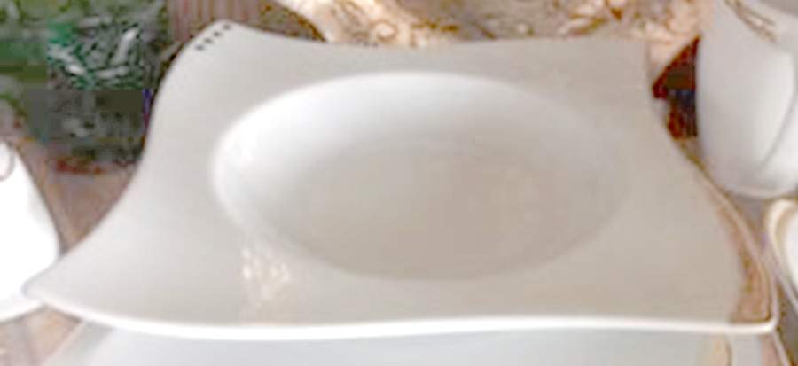 Aura Rim Soup Bowl by Cmielow (Poland)-1