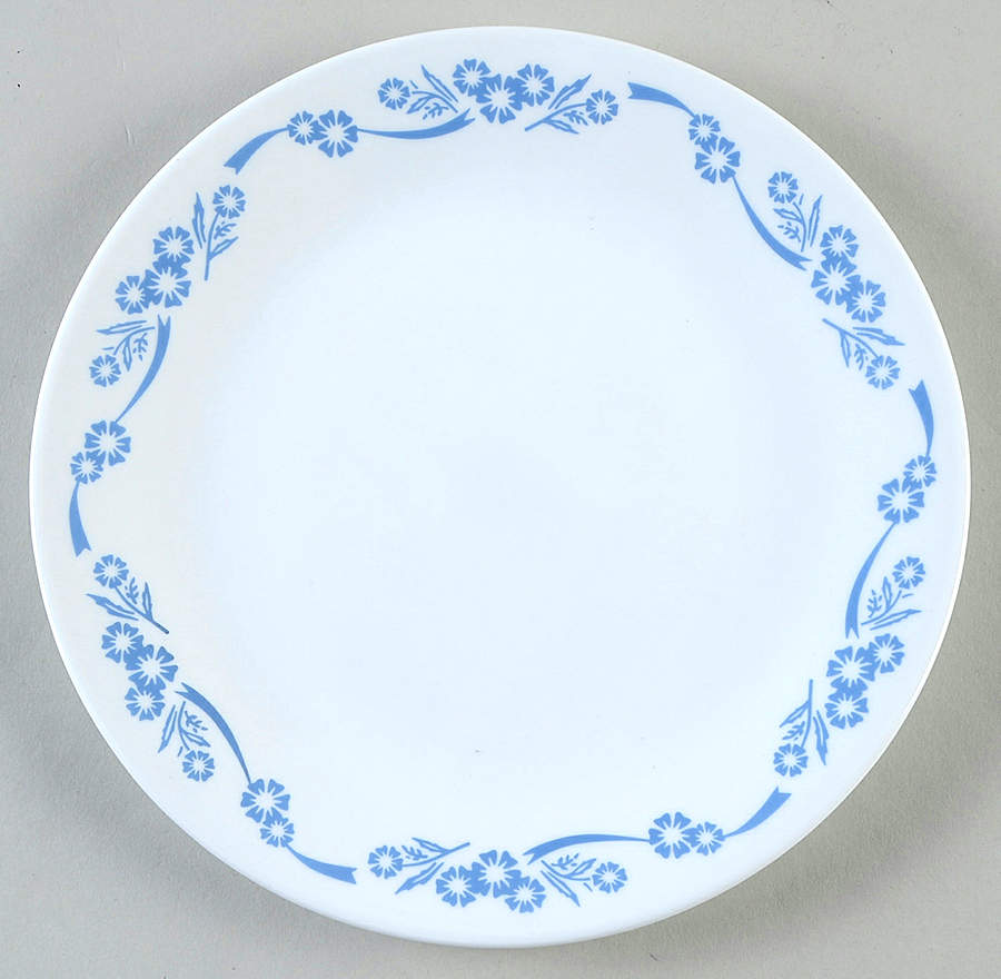 Cornflower 60th Anniversary Luncheon Plate by Corning Corelle-1