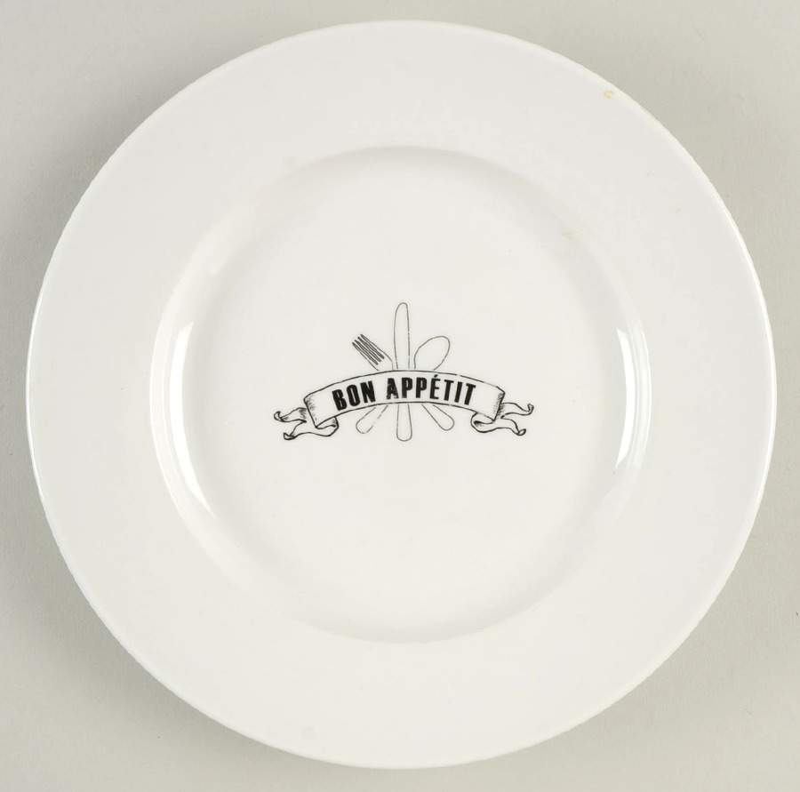 Bon Appetit Salad Plate by Crate & Barrel-1