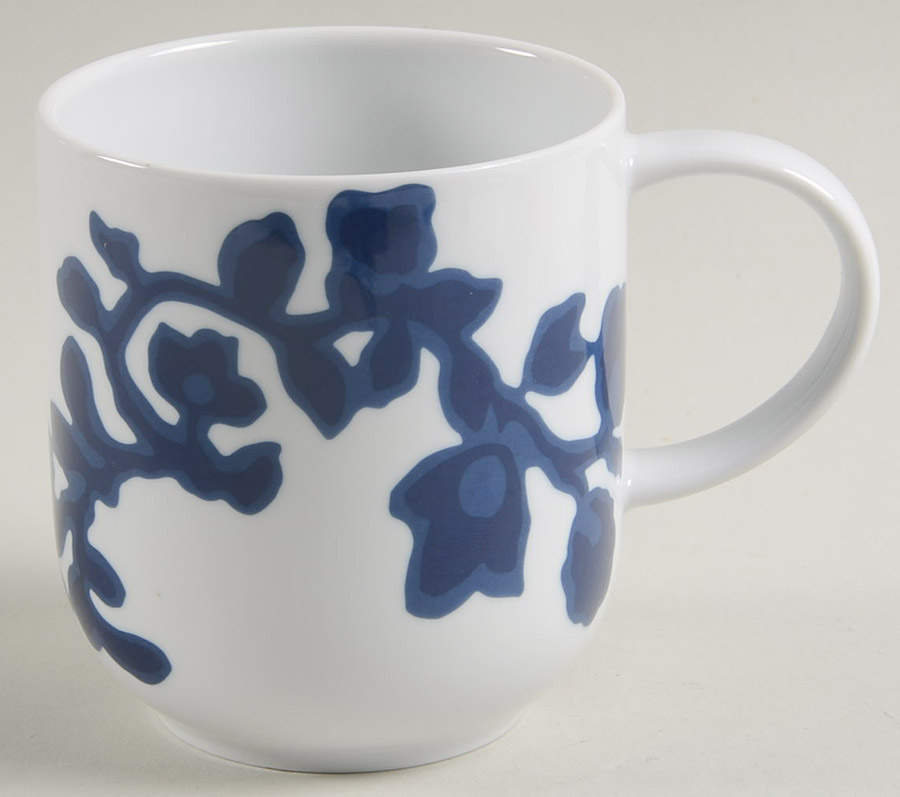 Indigo Vine Mug by Crate & Barrel-1