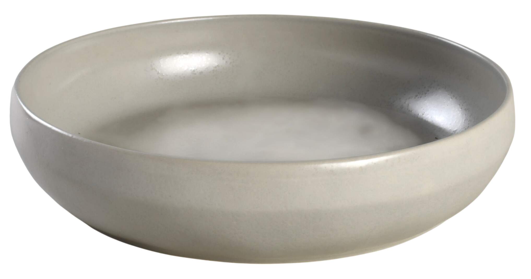 Visto Grey 8" Soup/Pasta Bowl by Crate & Barrel-1