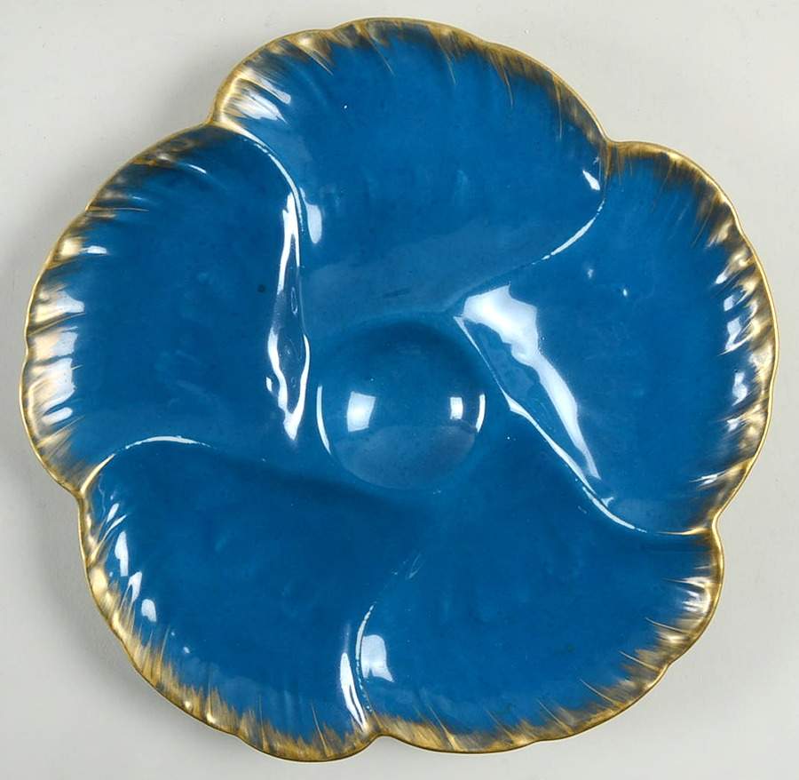 CHF1061 Oyster Plate by Charles Field Haviland-1