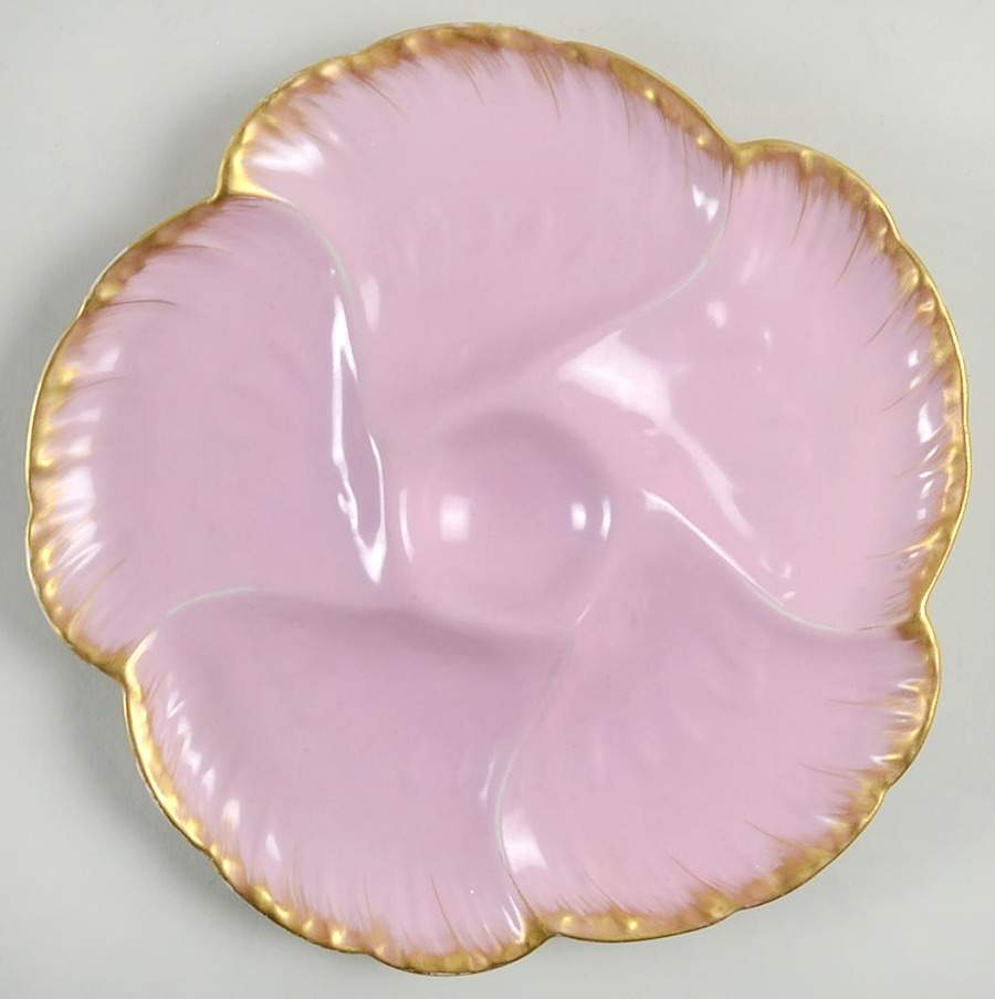 CHF1061 Oyster Plate by Charles Field Haviland-1