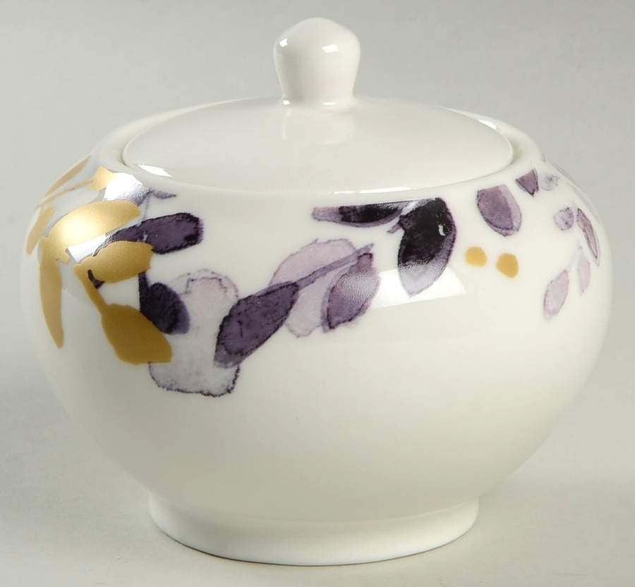 Foliage Sugar Bowl & Lid by Ciroa-1
