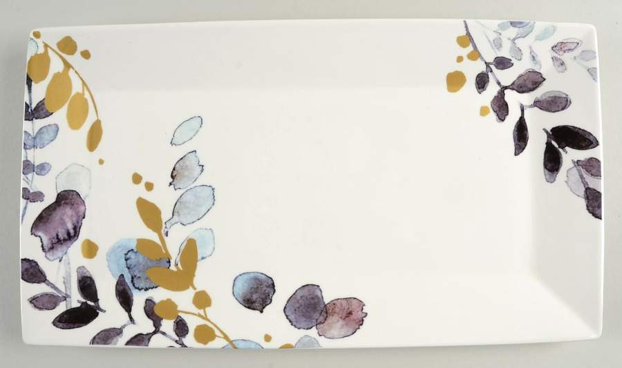 Foliage 14" Rectangular Serving Platter by Ciroa-1