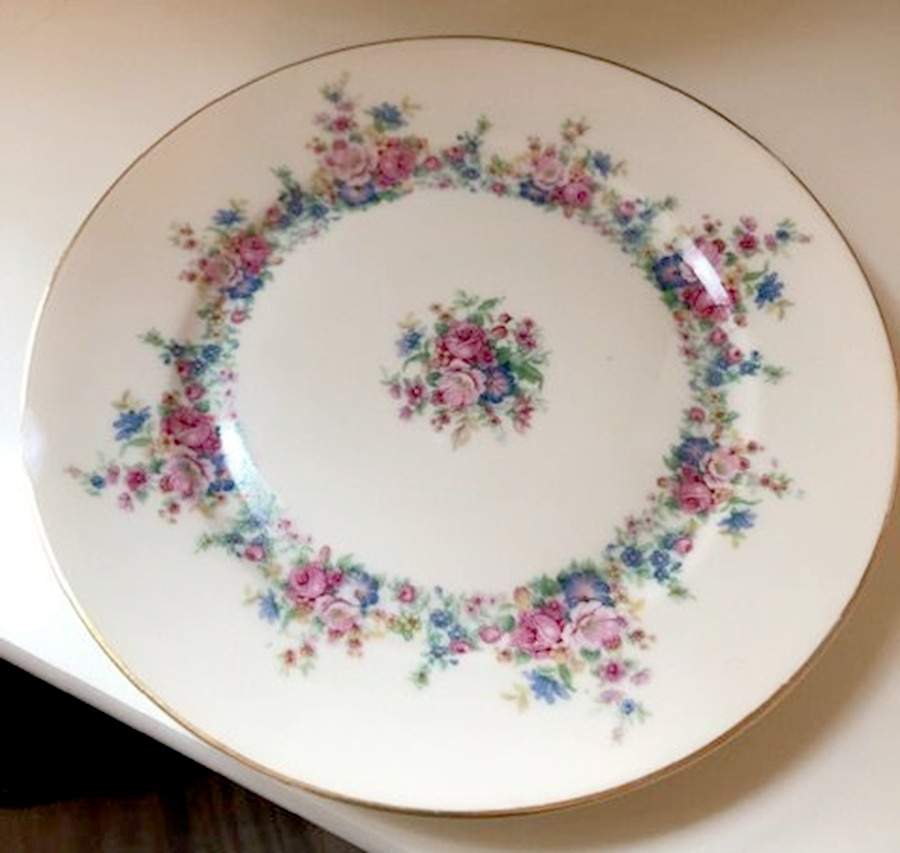 CZE348 Bread & Butter Plate by Czechia-Czechoslovakia-1