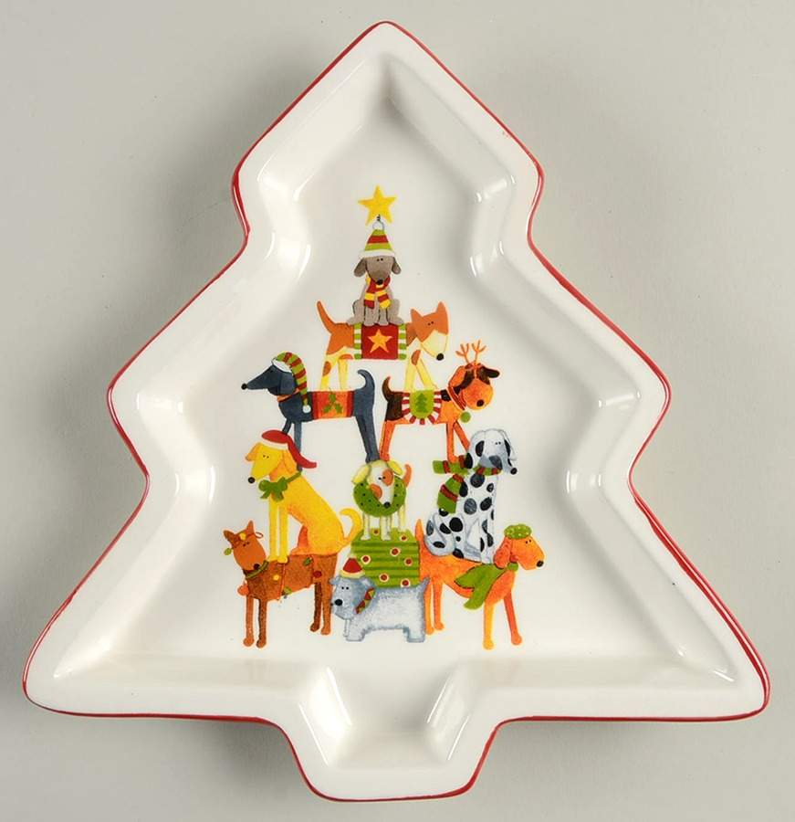 CO36 8" Tree Shaped Dish by Connections-1