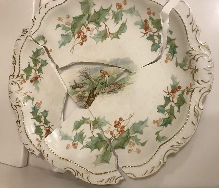 CSA35 Salad Plate by Crescent China -1
