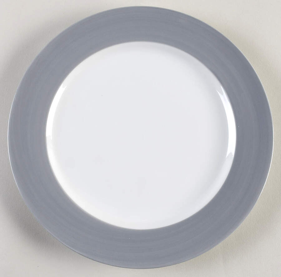 Maison Grey Salad Plate by Crate & Barrel-1