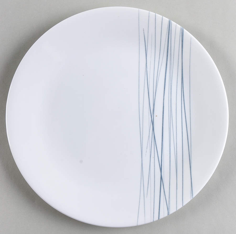 Silver Strands Salad Plate by Corning Corelle-1