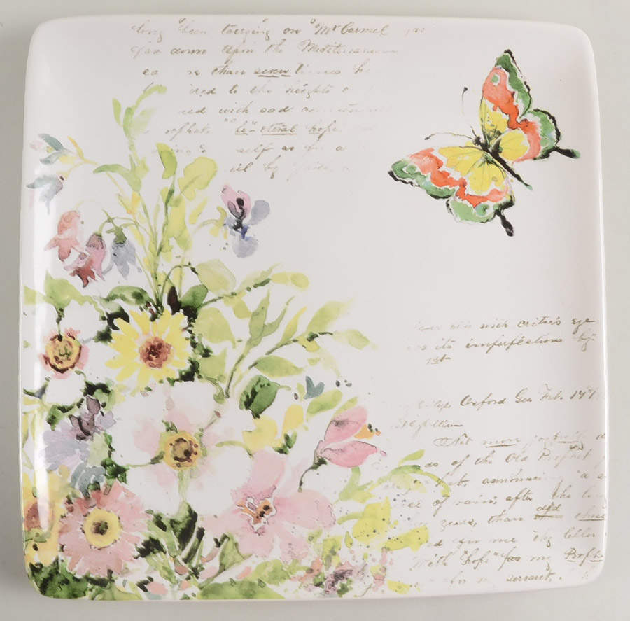Spring Meadow 12" Square Tray by Certified International-1