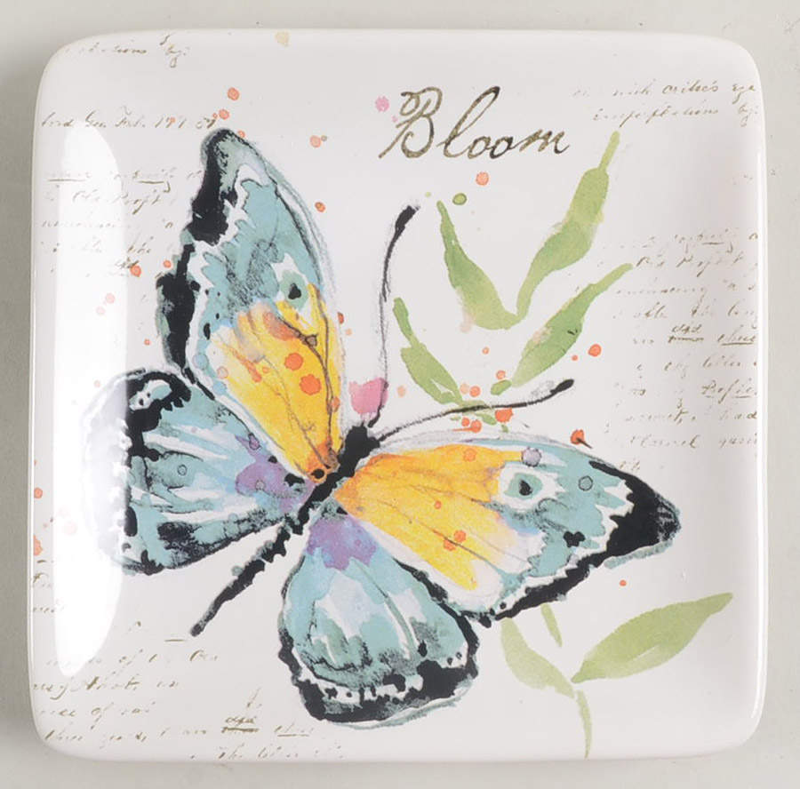 Spring Meadow Canape Plate by Certified International-1