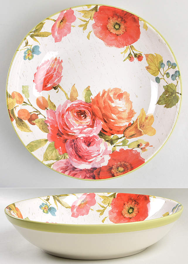 Country Fresh 13" Pasta Serving Bowl by Certified International-1