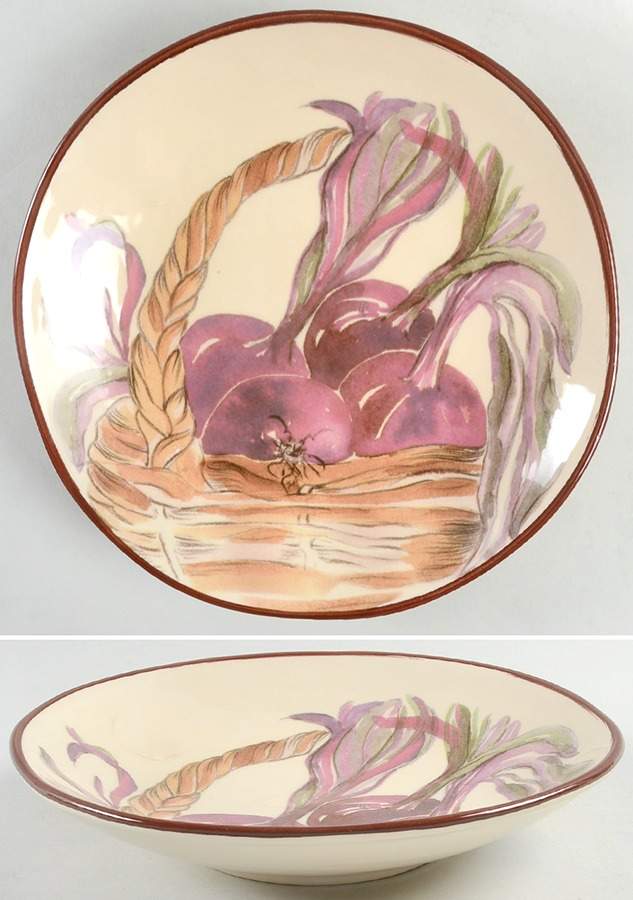 C7I11 8" Individual Pasta Bowl by Ceramisia-1