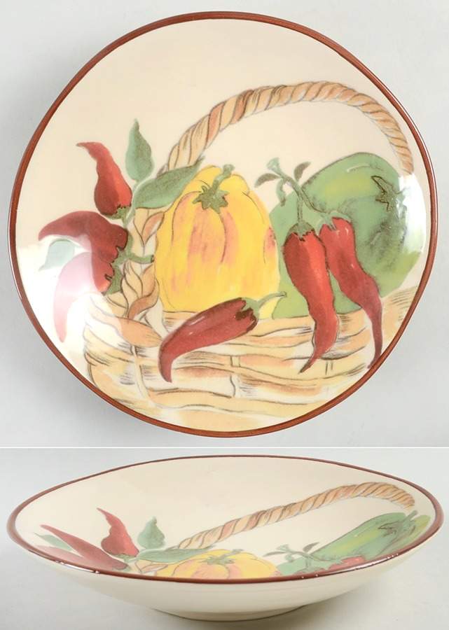 C7I11 8" Individual Pasta Bowl by Ceramisia-1