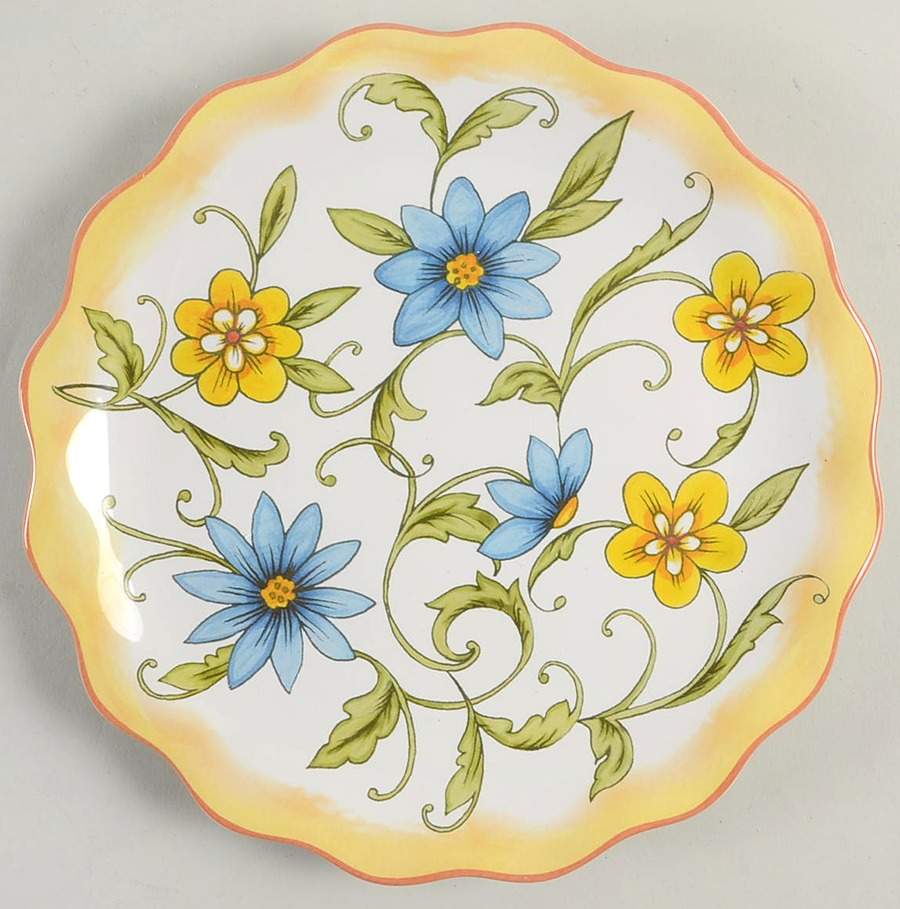 Torino Dessert Luncheon Plate by Certified International-1