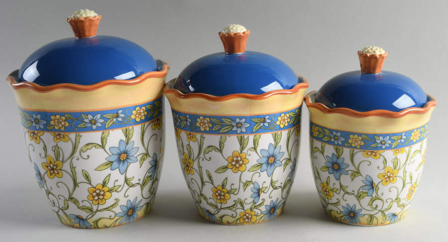 Torino (3 Piece) Canister Set (Box Set) by Certified International-1