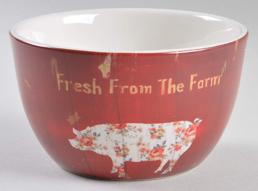 Farmhouse Individual Ice Cream Dish by Certified International-1