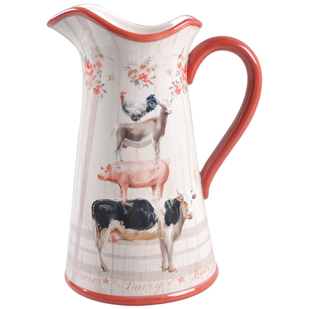 Farmhouse 96 Oz Pitcher by Certified International-1