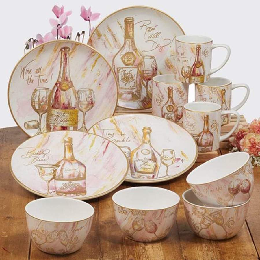 Wine All the Time Dinner Plate by Certified International-1