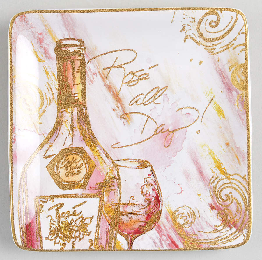 Wine All the Time Canape Plate by Certified International-1