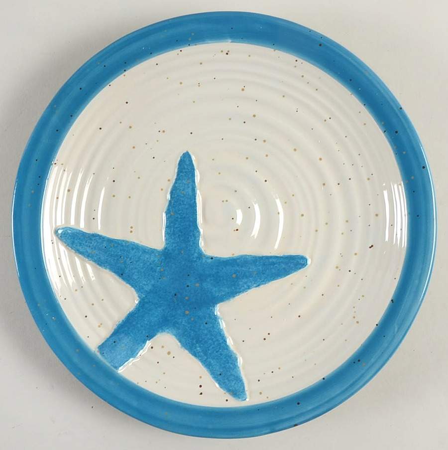 Natural Coast Dessert Luncheon Plate by Certified International-1