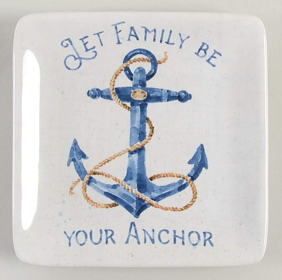 Nautical Life Canape Plate by Certified International-1
