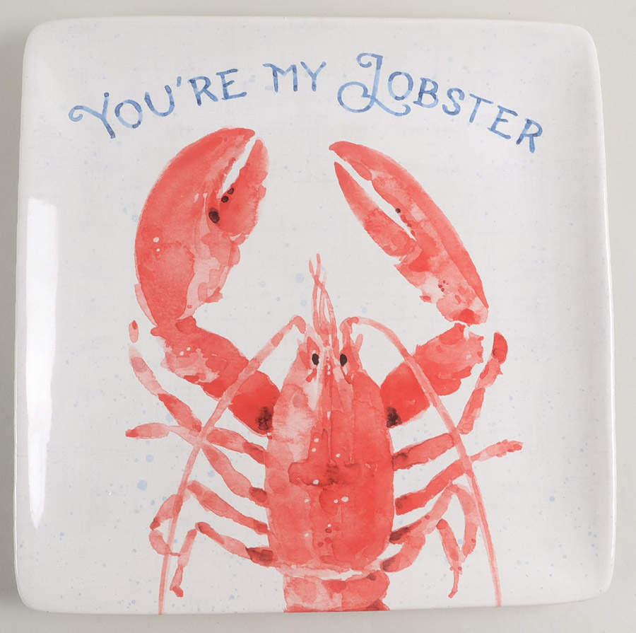 Nautical Life 12" Square Serving Platter by Certified International-1