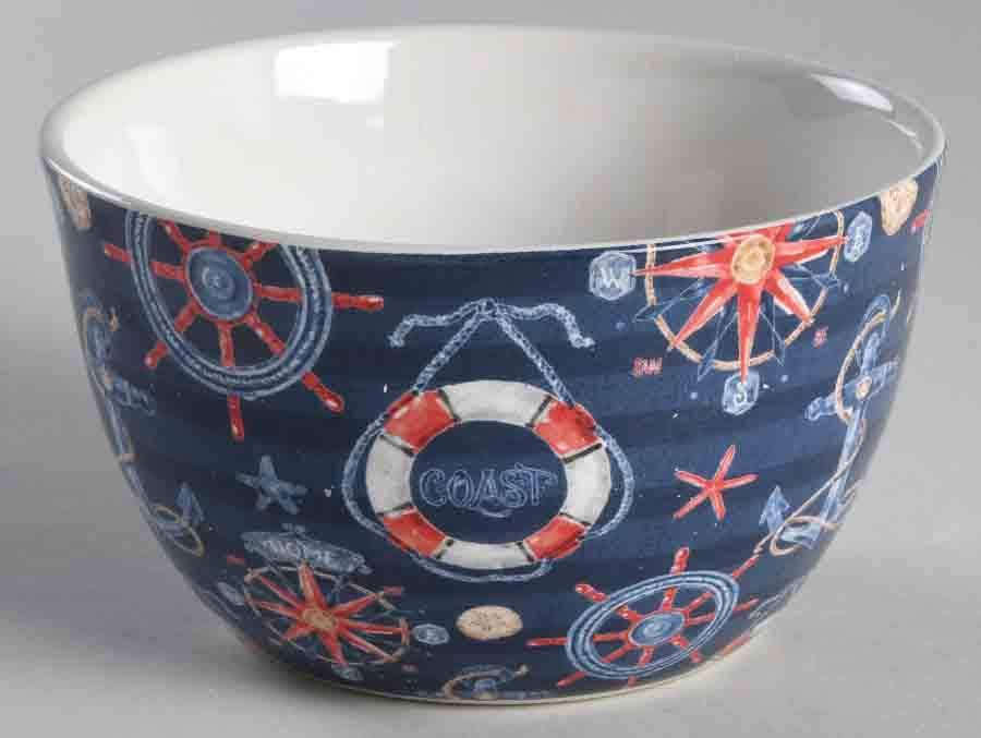 Nautical Life Individual Ice Cream Dish by Certified International-1