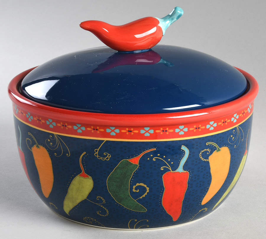 La Vida Bean Pot & Lid by Certified International-1