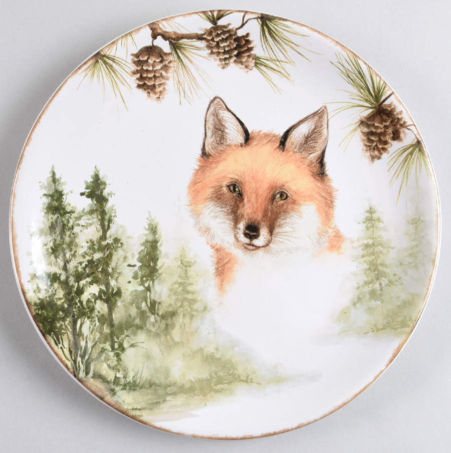 Mountain Retreat Dessert Luncheon Plate by Certified International-1