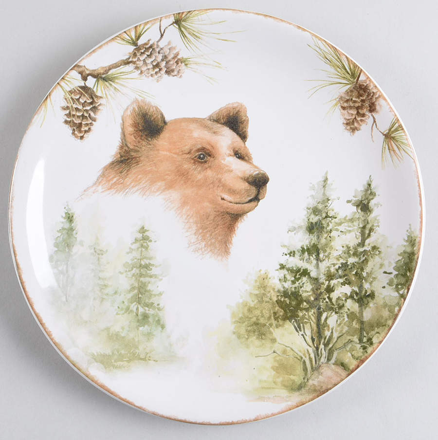 Mountain Retreat Dessert Luncheon Plate by Certified International-1