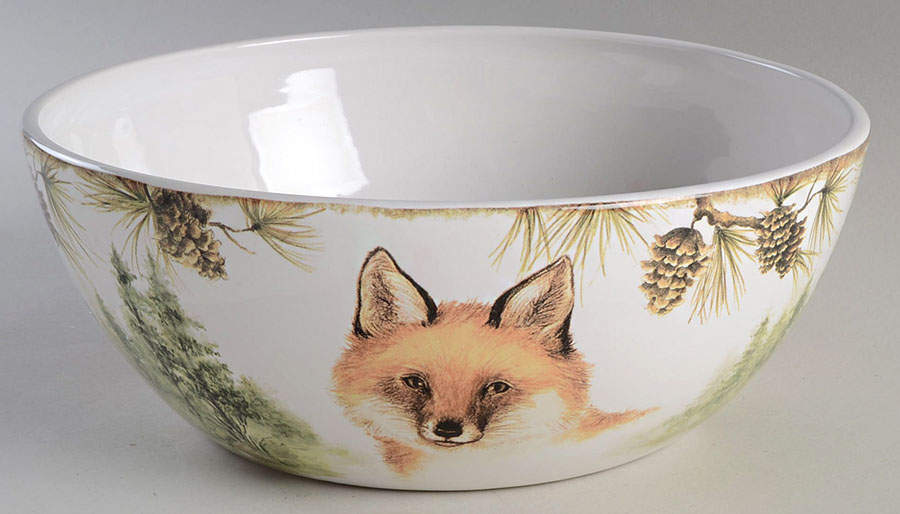 Mountain Retreat 10" Round Deep Bowl by Certified International-1