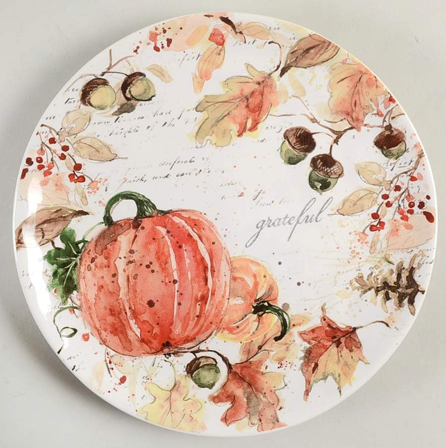 Harvest Splash Dessert Luncheon Plate by Certified International-1
